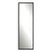 Serna Mirror Satin Black-Mirrors/Pictures-Uttermost-Lighting Design Store