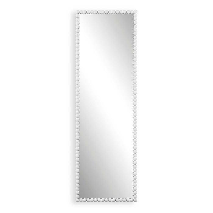 Serna Mirror Satin White-Mirrors/Pictures-Uttermost-Lighting Design Store