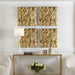 Rio Wall Decor Gold Leaf-Mirrors/Pictures-Uttermost-Lighting Design Store