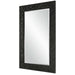 Everest Mirror Satin Black-Mirrors/Pictures-Uttermost-Lighting Design Store