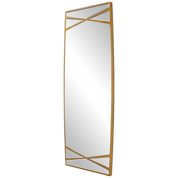 Gentry Mirror Antiqued Gold-Mirrors/Pictures-Uttermost-Lighting Design Store