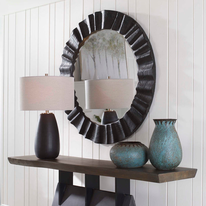 Caribou Mirror Dark Espresso-Mirrors/Pictures-Uttermost-Lighting Design Store