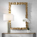 Lev Mirror Antique Gold-Mirrors/Pictures-Uttermost-Lighting Design Store