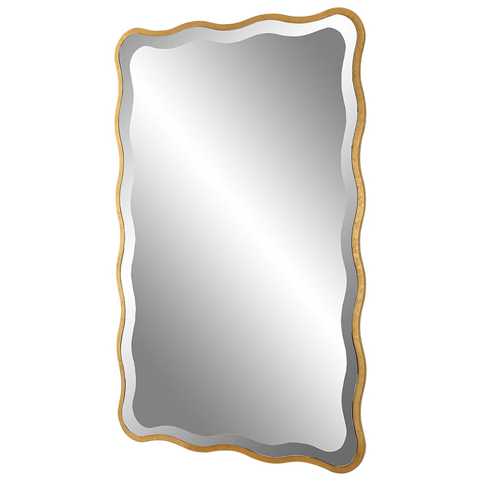 Aneta Mirror Aged Gold-Mirrors/Pictures-Uttermost-Lighting Design Store