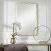 Aneta Mirror Aged Gold-Mirrors/Pictures-Uttermost-Lighting Design Store
