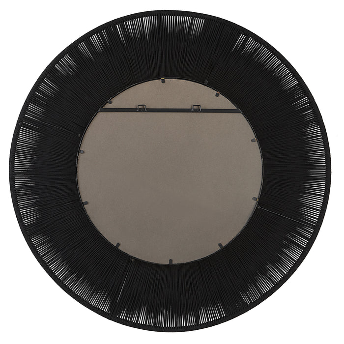 Sailor's Knot Mirror Black-Mirrors/Pictures-Uttermost-Lighting Design Store
