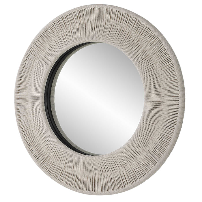 Sailor's Knot Mirror White-Mirrors/Pictures-Uttermost-Lighting Design Store