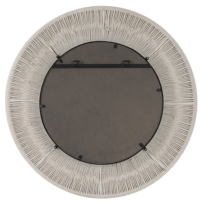 Sailor's Knot Mirror White-Mirrors/Pictures-Uttermost-Lighting Design Store