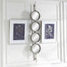Button Mirror Silver Leaf-Mirrors/Pictures-Uttermost-Lighting Design Store