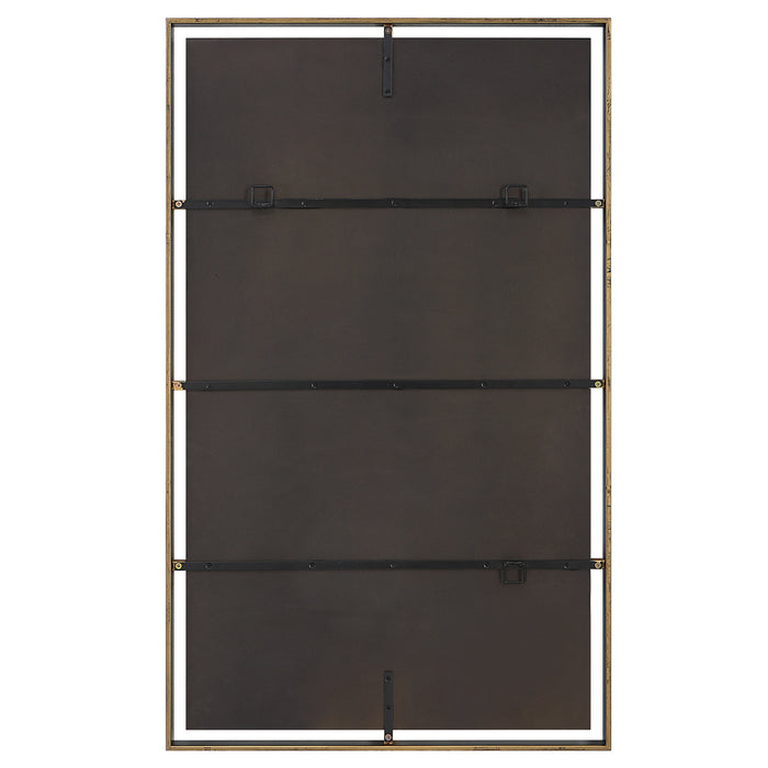 Egon Mirror Aged Bronze-Mirrors/Pictures-Uttermost-Lighting Design Store