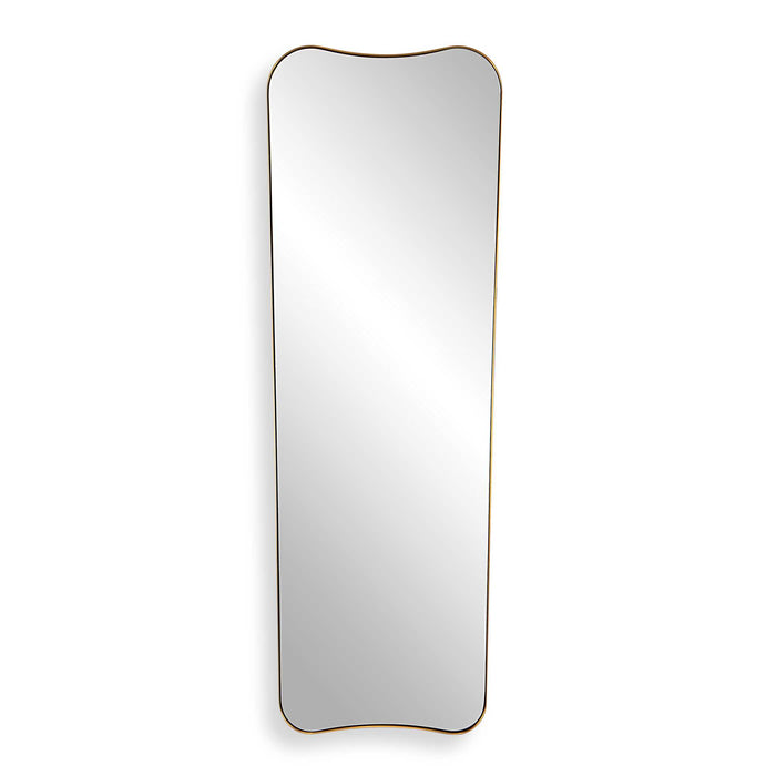 Belvoir Mirror Antique Brass-Mirrors/Pictures-Uttermost-Lighting Design Store