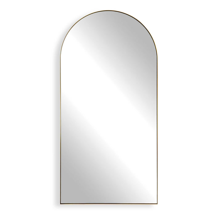 Crosley Mirror Antique Brass-Mirrors/Pictures-Uttermost-Lighting Design Store