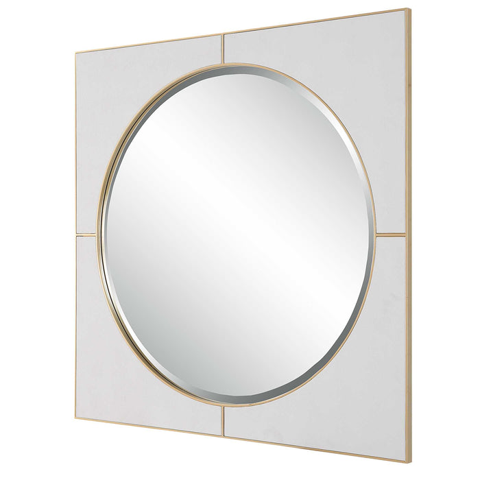 Cyprus Mirror White-Mirrors/Pictures-Uttermost-Lighting Design Store