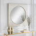 Cyprus Mirror White-Mirrors/Pictures-Uttermost-Lighting Design Store