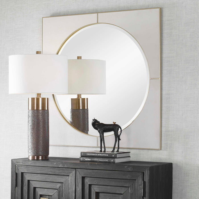 Cyprus Mirror White-Mirrors/Pictures-Uttermost-Lighting Design Store