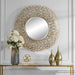 Swirl Mirror Gold Leaf-Mirrors/Pictures-Uttermost-Lighting Design Store