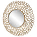 Swirl Mirror Gold Leaf-Mirrors/Pictures-Uttermost-Lighting Design Store