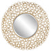 Swirl Mirror Gold Leaf-Mirrors/Pictures-Uttermost-Lighting Design Store