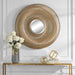 Bauble Mirror Brushed Antique Gold-Mirrors/Pictures-Uttermost-Lighting Design Store