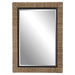 Island Mirror Matte Black Iron-Mirrors/Pictures-Uttermost-Lighting Design Store