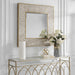 Wharton Mirror Aged Whitewash-Mirrors/Pictures-Uttermost-Lighting Design Store