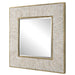 Wharton Mirror Aged Whitewash-Mirrors/Pictures-Uttermost-Lighting Design Store