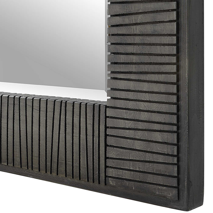 Figaro Mirror Rustic Wood-Mirrors/Pictures-Uttermost-Lighting Design Store