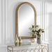 Cape Mirror Natural Rattan-Mirrors/Pictures-Uttermost-Lighting Design Store