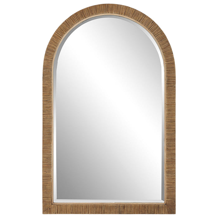 Cape Mirror Natural Rattan-Mirrors/Pictures-Uttermost-Lighting Design Store