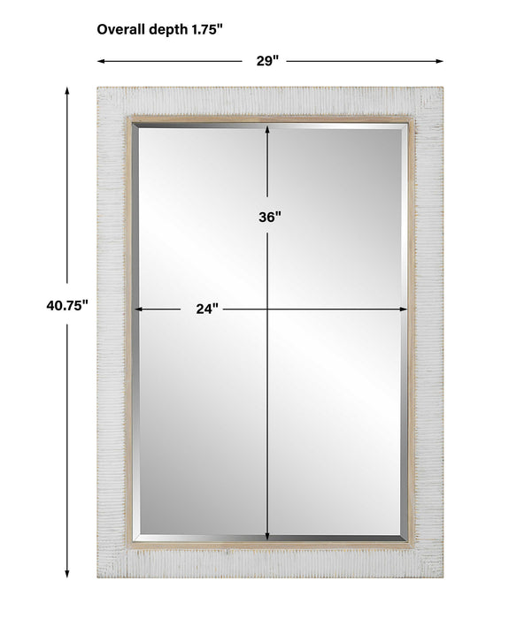 Cape Mirror Solid Oak-Mirrors/Pictures-Uttermost-Lighting Design Store