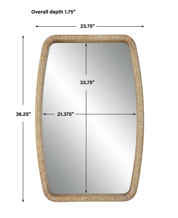 Tiki Mirror Wooden-Mirrors/Pictures-Uttermost-Lighting Design Store