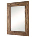 Rennick Mirror Rustic Pine Wood-Mirrors/Pictures-Uttermost-Lighting Design Store