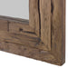 Rennick Mirror Rustic Pine Wood-Mirrors/Pictures-Uttermost-Lighting Design Store