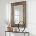 Rennick Mirror Rustic Pine Wood-Mirrors/Pictures-Uttermost-Lighting Design Store