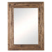 Rennick Mirror Rustic Pine Wood-Mirrors/Pictures-Uttermost-Lighting Design Store