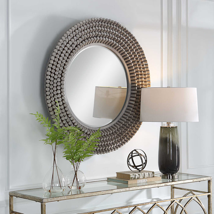 Portside Mirror Light Driftwood-Mirrors/Pictures-Uttermost-Lighting Design Store