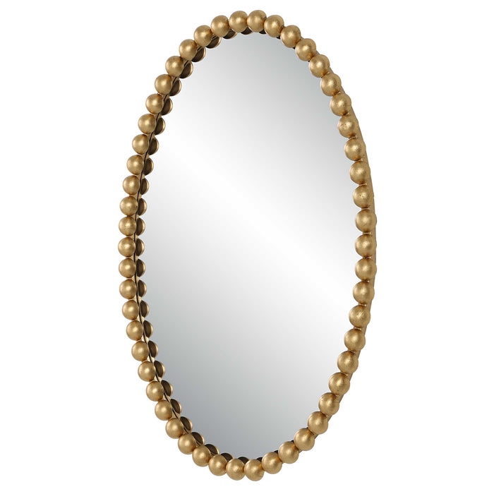 Serna Mirror Gold Leaf-Mirrors/Pictures-Uttermost-Lighting Design Store