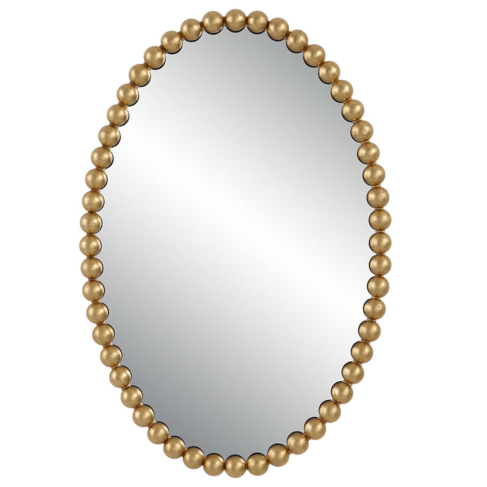 Serna Mirror Gold Leaf-Mirrors/Pictures-Uttermost-Lighting Design Store
