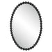 Serna Mirror Matte Black-Mirrors/Pictures-Uttermost-Lighting Design Store