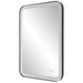 Crofton Mirror Satin Black-Mirrors/Pictures-Uttermost-Lighting Design Store