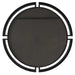 Quadrant Mirror Satin Black-Mirrors/Pictures-Uttermost-Lighting Design Store