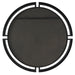 Quadrant Mirror Satin Black-Mirrors/Pictures-Uttermost-Lighting Design Store