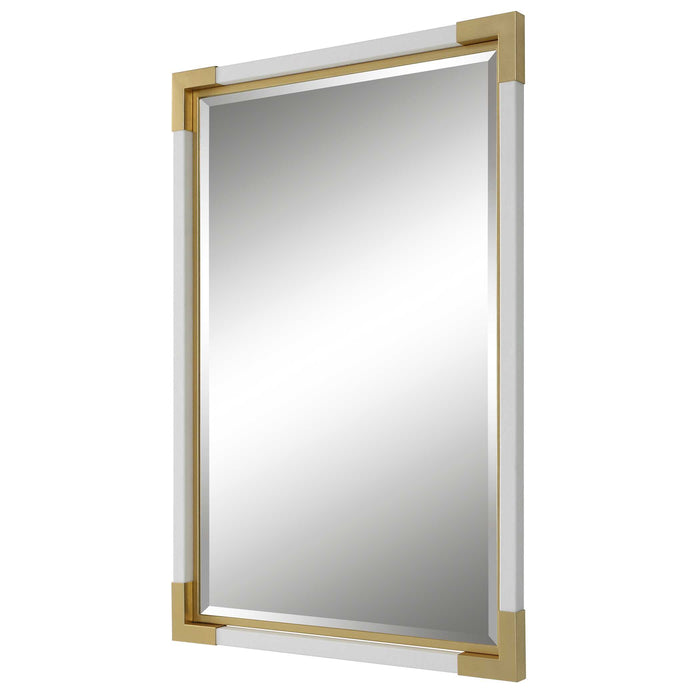 Malik Mirror Gold Leaf-Mirrors/Pictures-Uttermost-Lighting Design Store