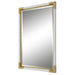 Malik Mirror Gold Leaf-Mirrors/Pictures-Uttermost-Lighting Design Store
