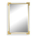 Malik Mirror Gold Leaf-Mirrors/Pictures-Uttermost-Lighting Design Store