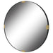 Clip Mirror Satin Black-Mirrors/Pictures-Uttermost-Lighting Design Store