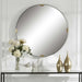 Clip Mirror Satin Black-Mirrors/Pictures-Uttermost-Lighting Design Store