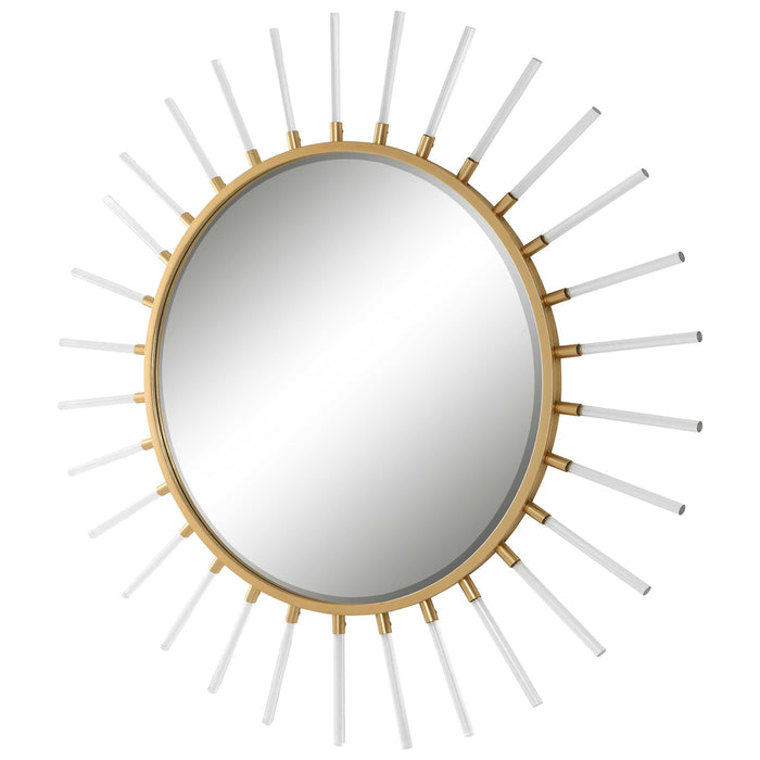 Oracle Mirror Gold Leaf-Mirrors/Pictures-Uttermost-Lighting Design Store