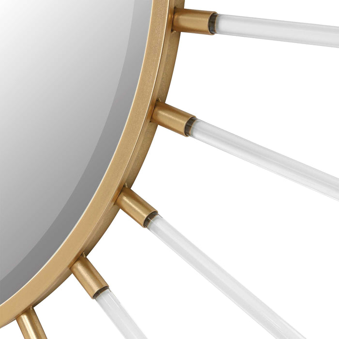 Oracle Mirror Gold Leaf-Mirrors/Pictures-Uttermost-Lighting Design Store