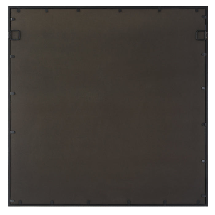 Spurgeon Mirror Satin Black-Mirrors/Pictures-Uttermost-Lighting Design Store